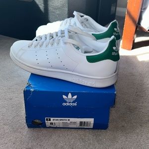 Adidas Stan Smith Green/White Women’s 8.5